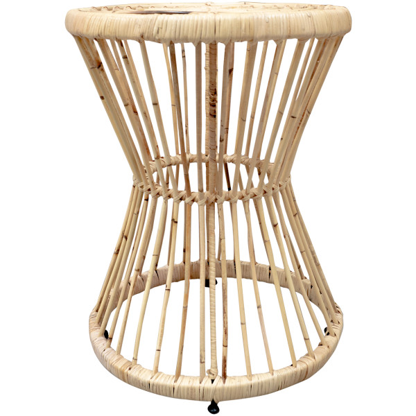 Mesa Centro Kundal Rattan Lateral Ratan - Imagen 2