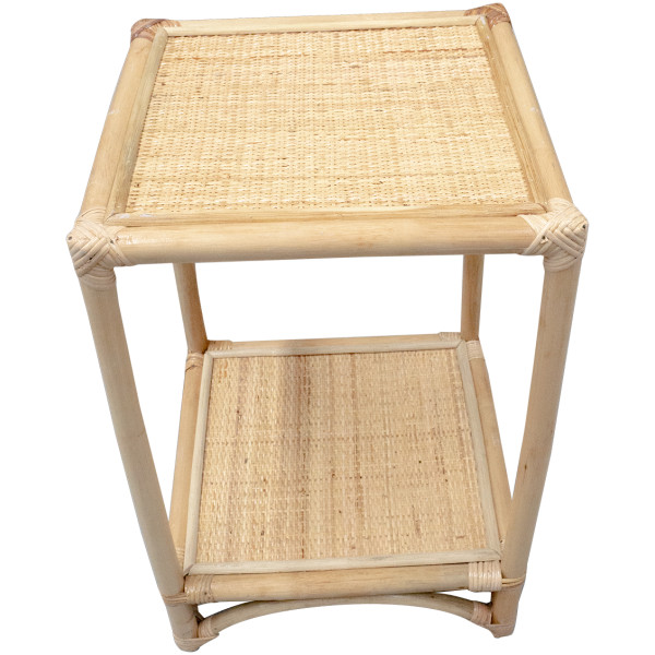 Mesa Centro Jaballi Rattan Lateral Ratan Buro