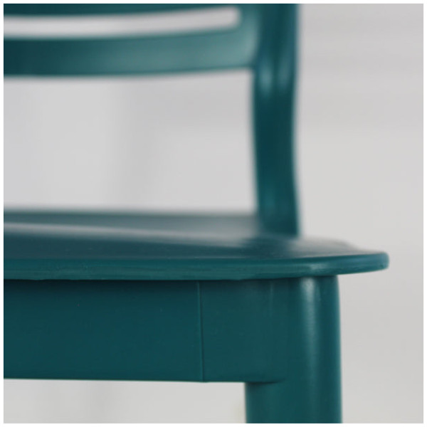 Silla Restaurantera M69 turquesa azulverde - Imagen 3