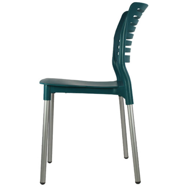 Silla Restaurantera M69 turquesa azulverde - Imagen 2