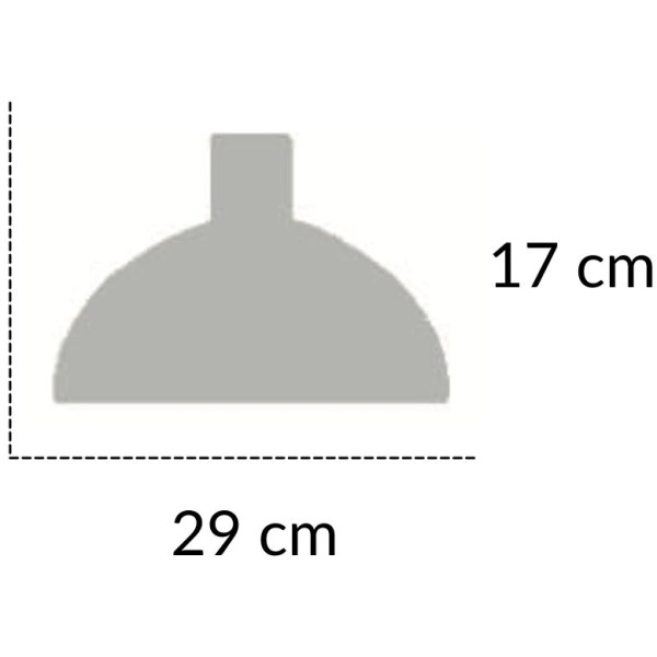 Lampara Colgante Cupula 29cm - Imagen 3