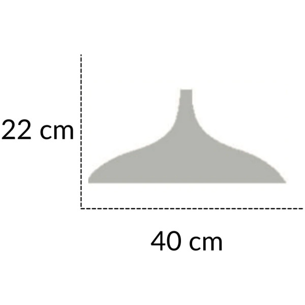 Lampara Colgante Drop 40cm - Imagen 3