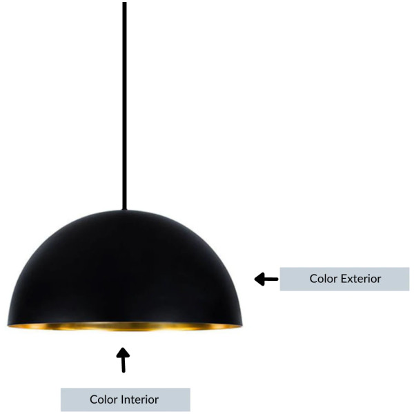Lampara Colgante Luna Big 50cm - Imagen 5