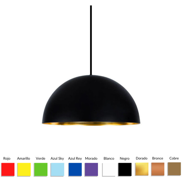 Lampara Colgante Luna Big 50cm