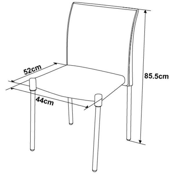 Silla Restaurantera M61 Cafe - Imagen 5