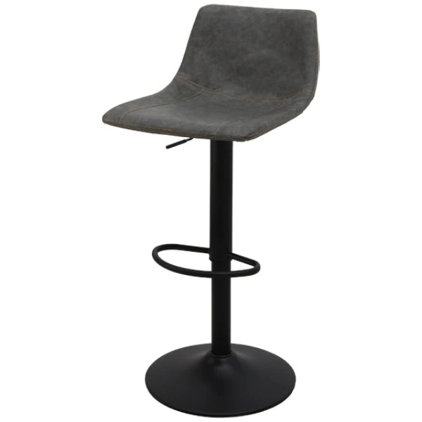 Banco Zur Ajustable Estructura negra Gris