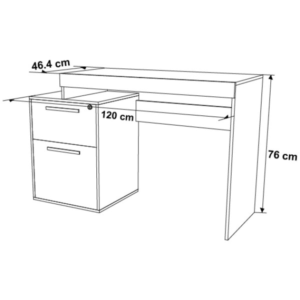 Escritorio Secretarial JM-180 Suez - Imagen 19