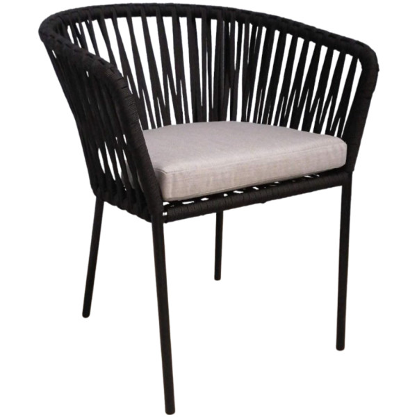 Silla Exterior Luca Nylon con cojin