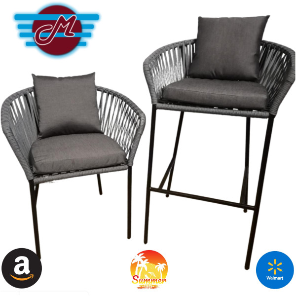 Silla Exterior Luca Nylon con cojin - Imagen 2