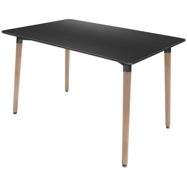 Mesa Eames Rectangular 120 Negro