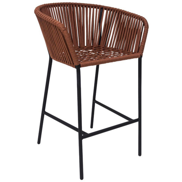 Banco Exterior Luca Bar o Cocina Nylon Plano - Imagen 5