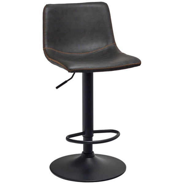 Banco STZ Ajustable Estructura negra Gris - Imagen 2