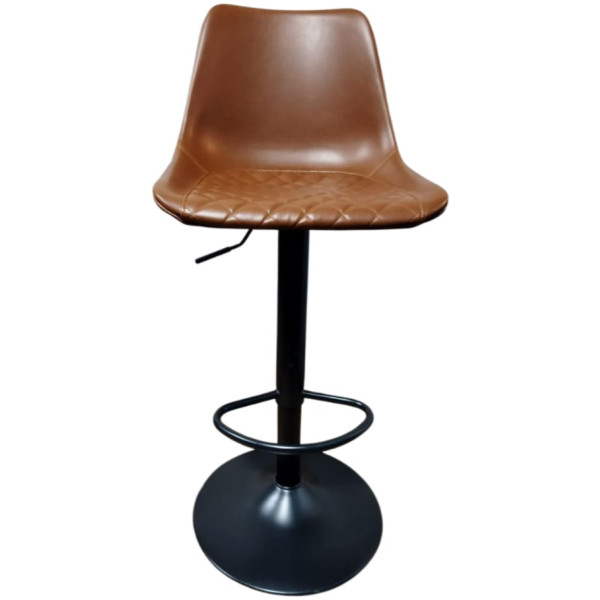 Banco Turquia TRK Cafe Camel Ajustable Estructura Negra - Imagen 2