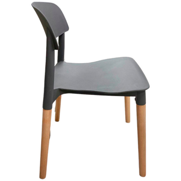 Silla Eames At2 Respaldo Corto Gris - Imagen 3