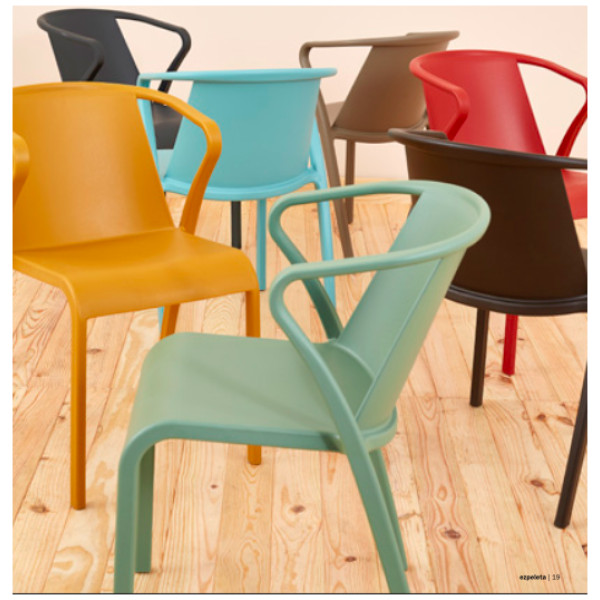 Silla Fado Ezpeleta - Plastico Exterior - Imagen 3