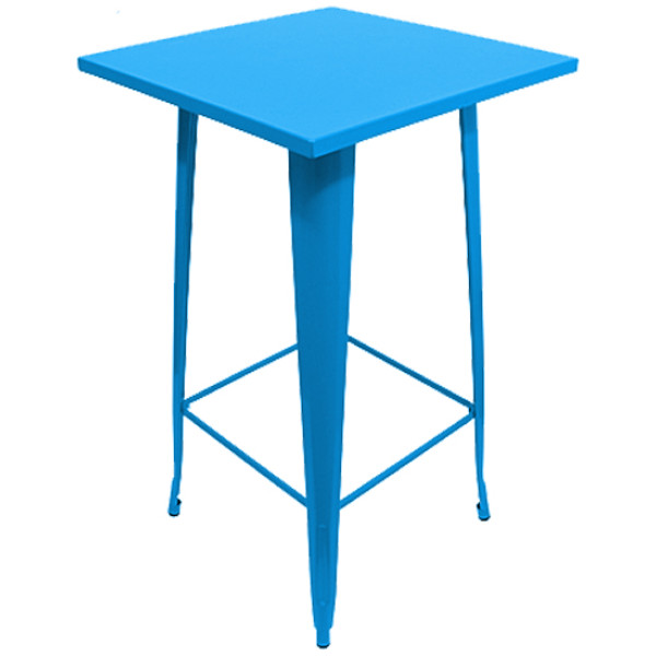 Mesa Tolix Bar alta 60 Cubierta Metalica metal Color a gusto