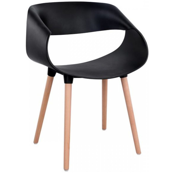 Silla Eames F Truth Negro