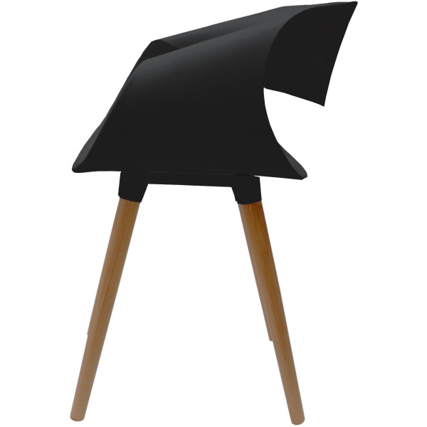 Silla Eames F Truth Negro - Imagen 2