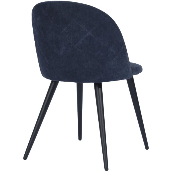 Silla Terciopelo Azul Eames Z1 Velvet Set Con 2 Piezas - Imagen 8