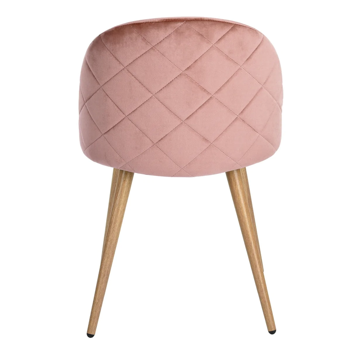 Silla Terciopelo Rosa Eames Z1 Velvet Set con 2 piezas - Grupo Microtec