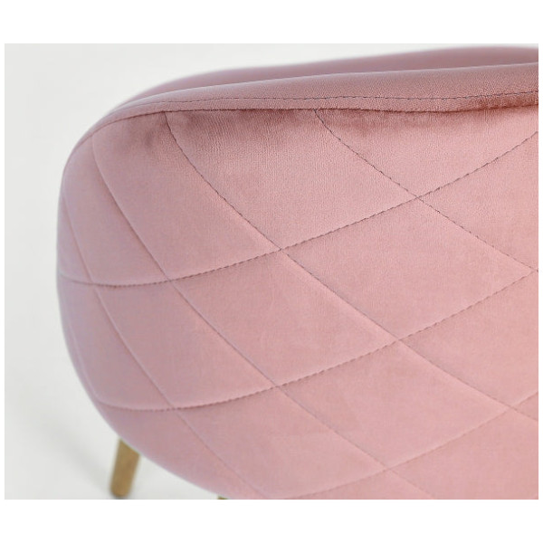 Silla Terciopelo Rosa Eames Z1 Velvet Set con 2 piezas - Imagen 7
