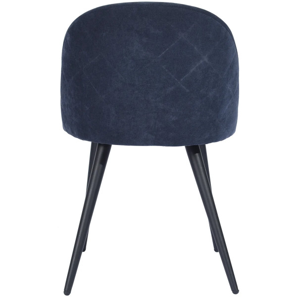 Silla Terciopelo Azul Eames Z1 Velvet Set Con 2 Piezas - Imagen 10