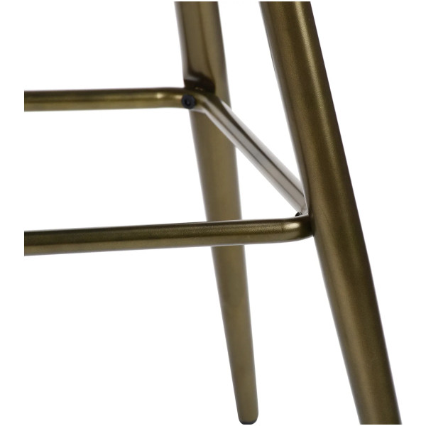 Set De 2 Banco Flyk Pata Dorada Tono Bronce - Imagen 9