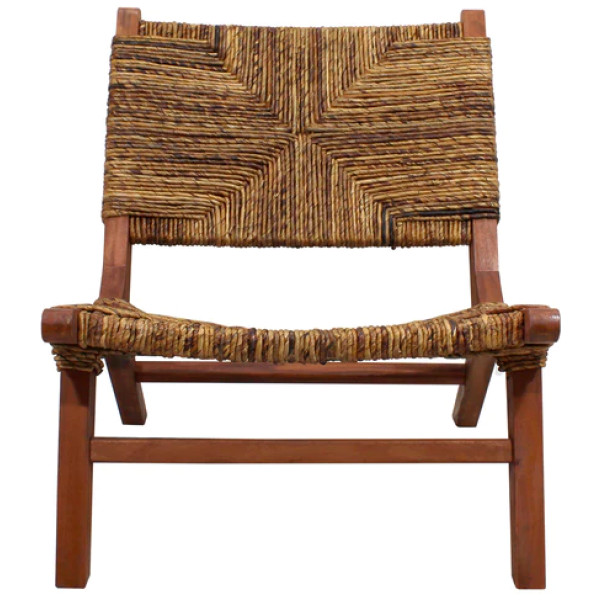 Sillón Ratan Chi-2 Rattan Natural Sillon Teca silla - Imagen 2