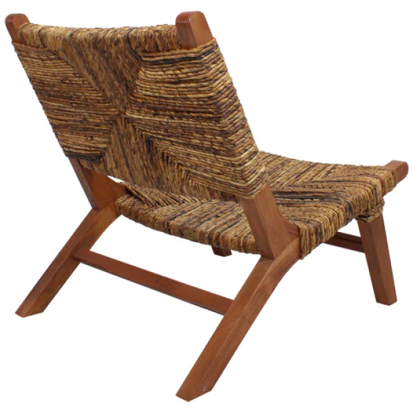 Sillón Ratan Chi-2 Rattan Natural Sillon Teca silla - Imagen 3
