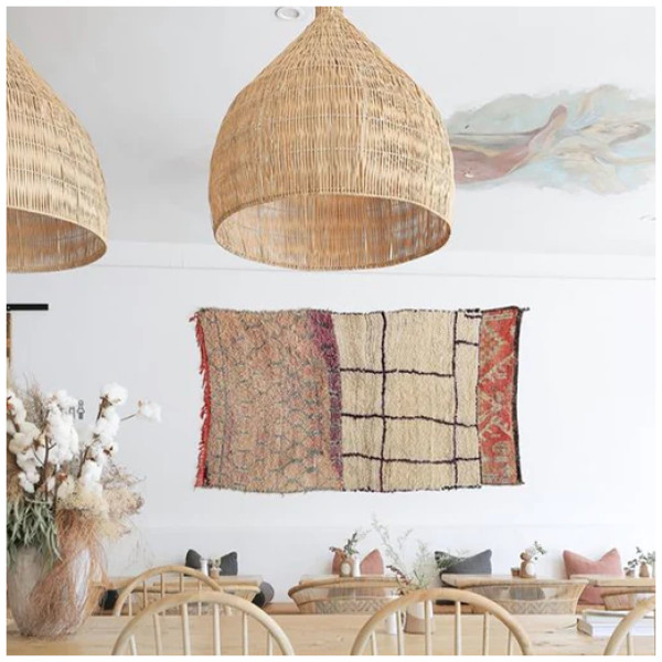 Lampara Ratan J2 Rattan Natural - Imagen 2