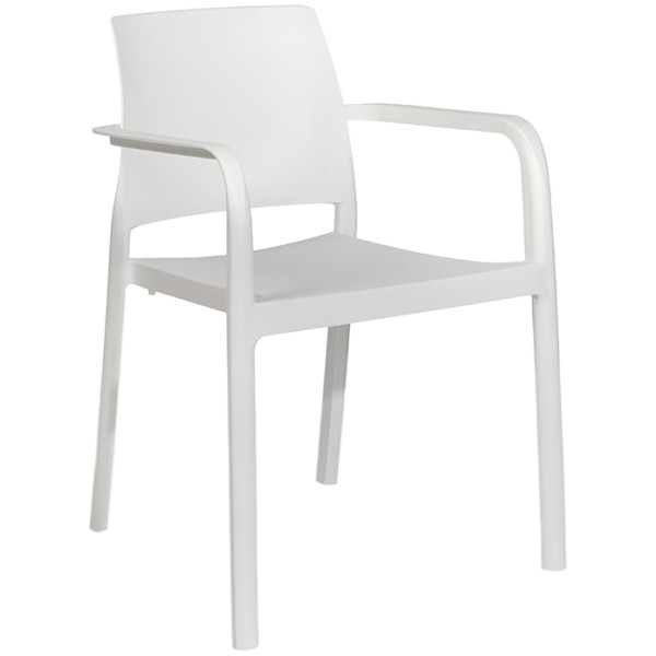 Silla Dock Ezpeleta - Plastico Exterior apilable - Imagen 2