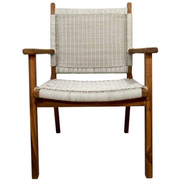 Silla Ratan Rosa Rattan Natural - Imagen 2
