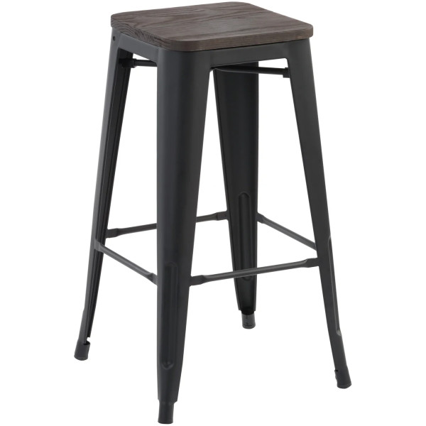 Banco Tolix Asiento Madera - Imagen 11