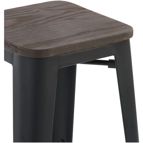 Banco Tolix Asiento Madera - Imagen 13