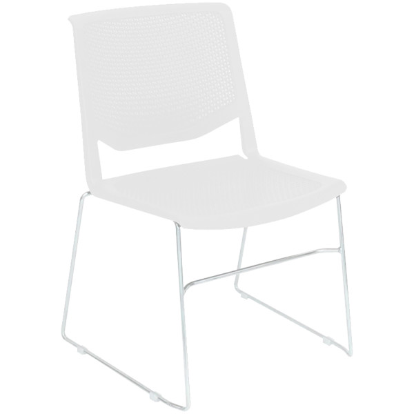 Silla de visita A-630 Polipropileno Trineo - Imagen 5