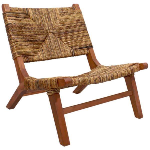 Sillón Ratan Chi-2 Rattan Natural Sillon Teca silla