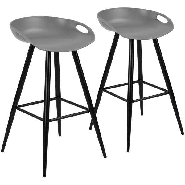 Set De 2 Banco Flyk Pata Dorada Tono Bronce - Imagen 16