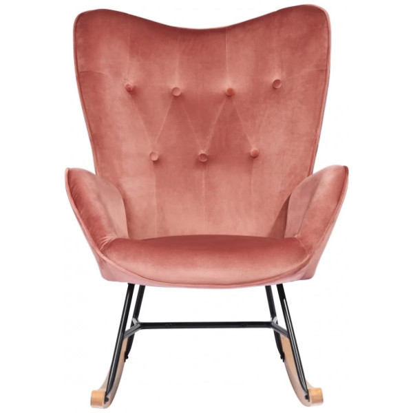 Mecedora Classica VRock Terciopelo Velvet - Imagen 6
