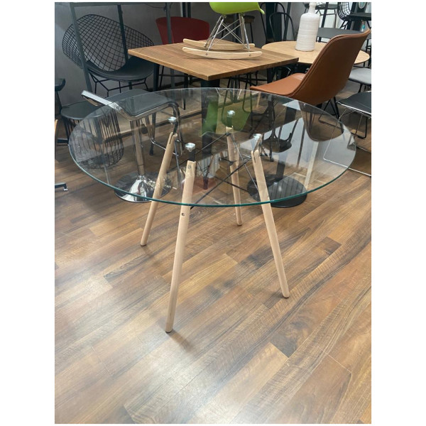 Mesa Eames 100 Cristal - Imagen 2