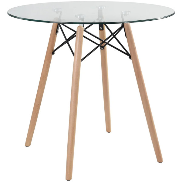 Mesa Eames 80 Cristal