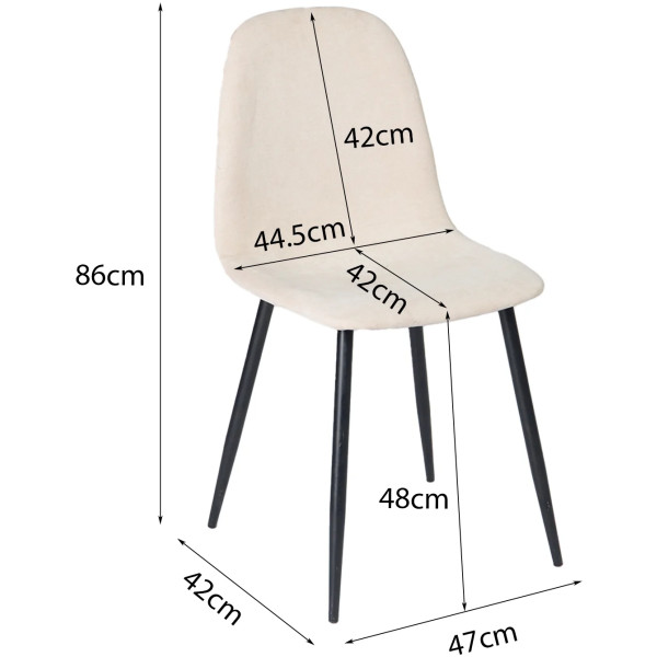 Sillas Charl Set 4 - Imagen 2
