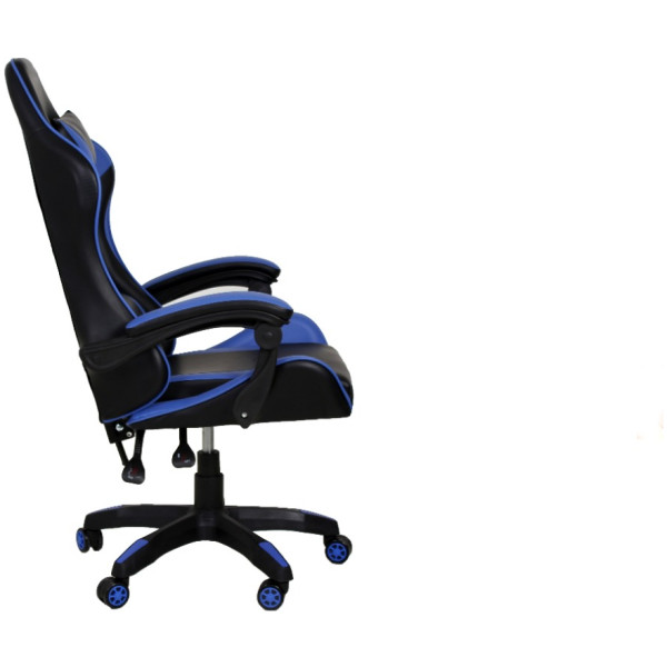 Silla Gamer Profesional Azul Blue-002 Reclinable - Imagen 3
