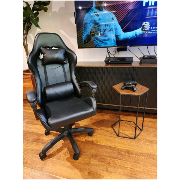 Silla Gamer Profesional Azul Blue-002 Reclinable - Imagen 7