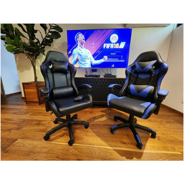 Silla Gamer Profesional Rojo Red-001 Reclinable - Imagen 8