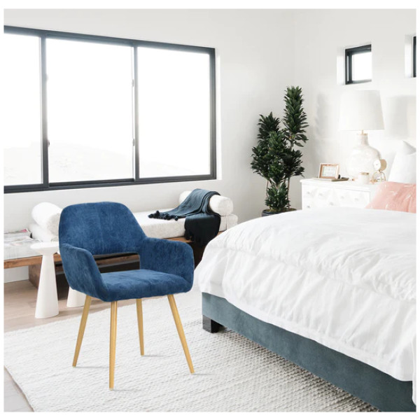 Silla Eames W Pata Metal impresion tipo madera Set 2 - Imagen 10