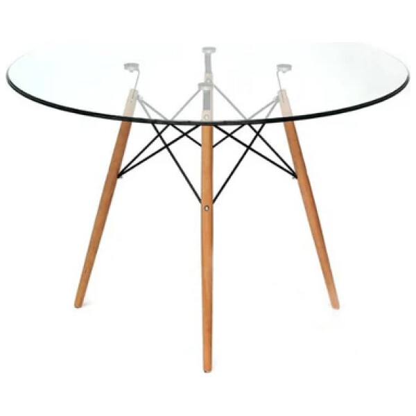 Mesa Eames 100 Cristal