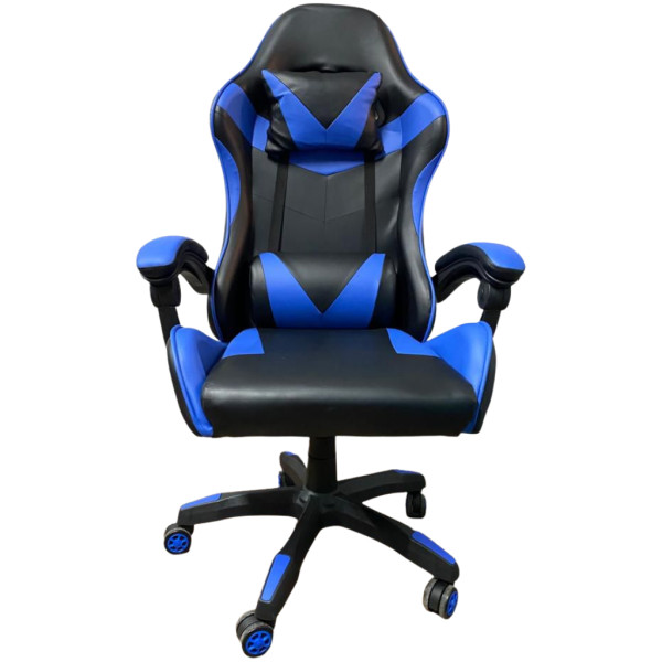 Silla Gamer Profesional Azul Blue-002 Reclinable