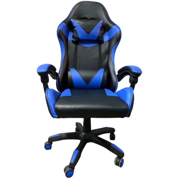Silla Gamer Profesional Azul Blue-002 Reclinable