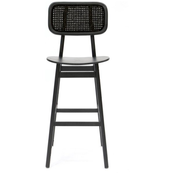 Banco Fear Bejuco natural y Madera Kitchen Stool o Bar stool - Imagen 4