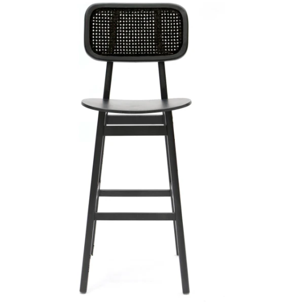 Banco Fear Bejuco natural y Madera Kitchen Stool o Bar stool - Imagen 4